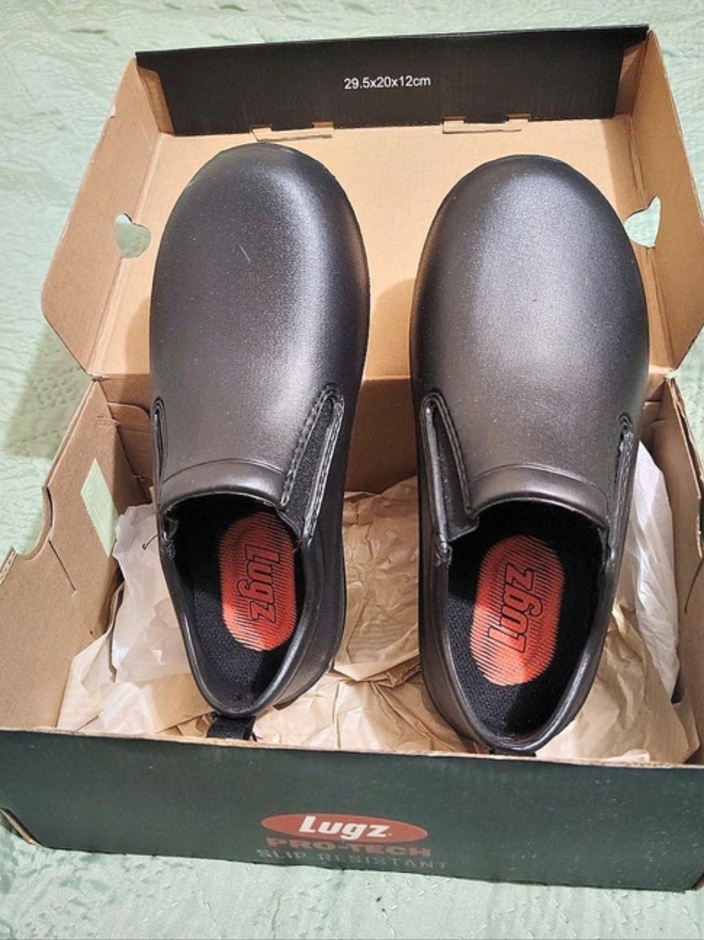 Lugz Sizzle SR Slip-Resistant Clogs Black US 7.0